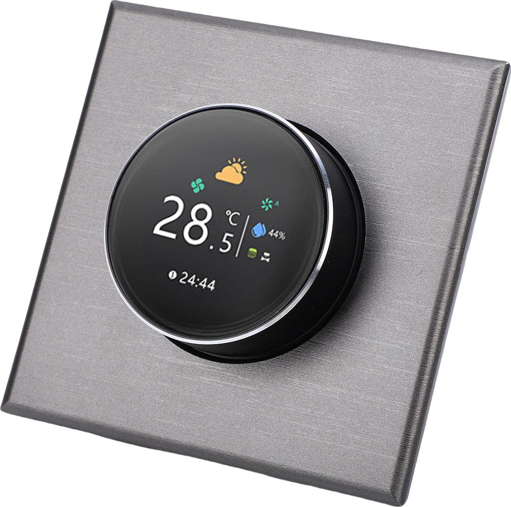 Smart Knob Thermostat TFT Touchscreen Temperaturregler für Klimaanlagen Fußbodenheizung Wassersystem