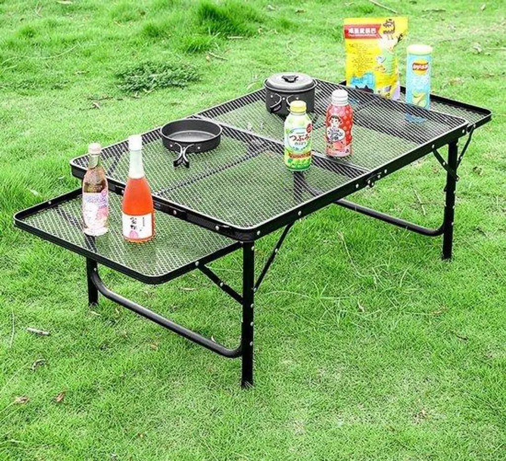 Table pliante en métal légère 40x40 cm - Modèle Nomade série Compact
