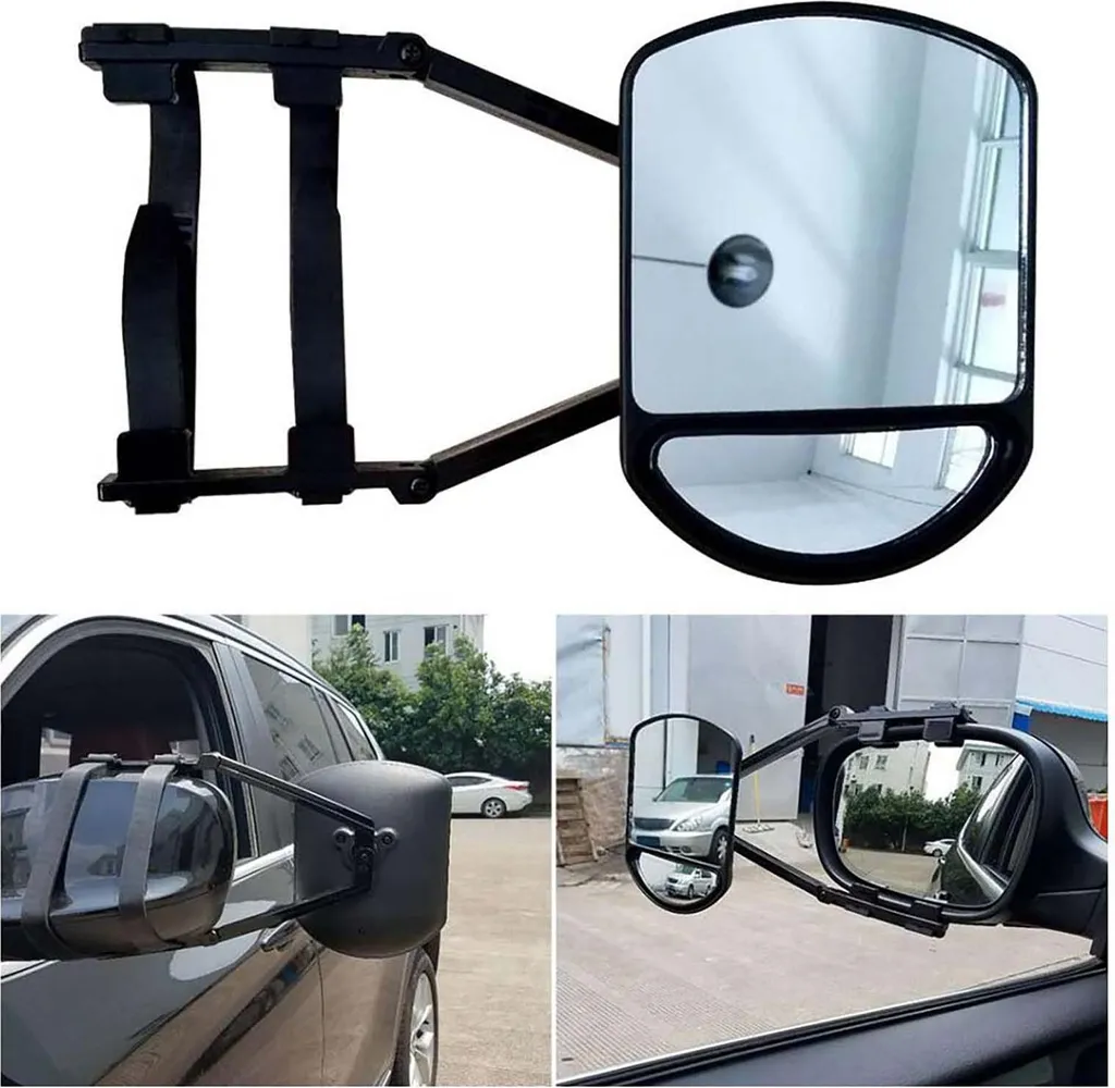 Miroir de remorquage anti-angle mort pour sécurité remorque et camion