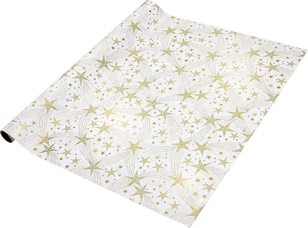 SIGEL GP115 Weihnachts-Geschenkpapier, Dancing Stars, mit Produktbild 1