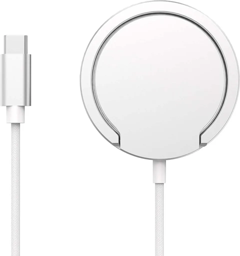 Support de Charge Qi2 15W pour iPhone et Android avec Sortie USB-C 20W