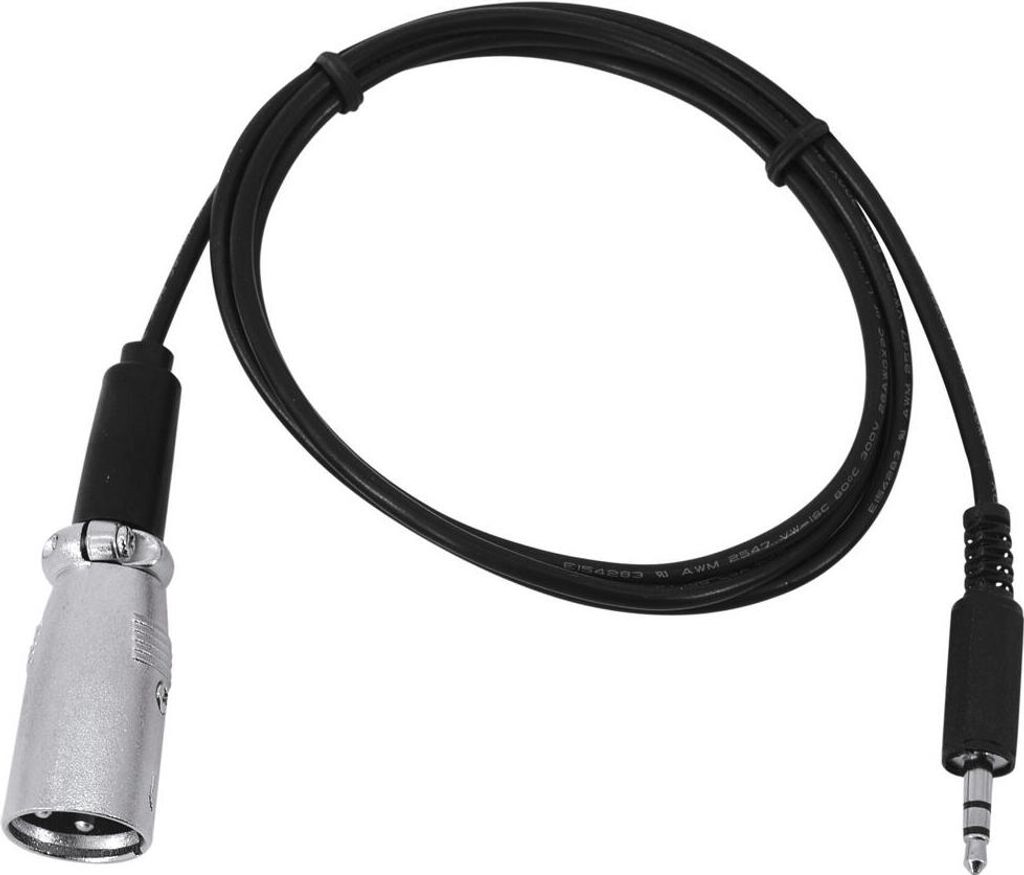 EUROLITE DMX-Adapter IN Klinke 3,5/XLR 1m Produktbild 