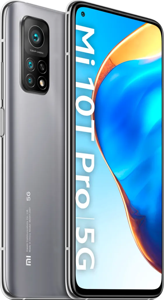 Xiaomi Mi 10T Pro 5G Silver - Fini les Lenteurs avec 8Go RAM et 144Hz