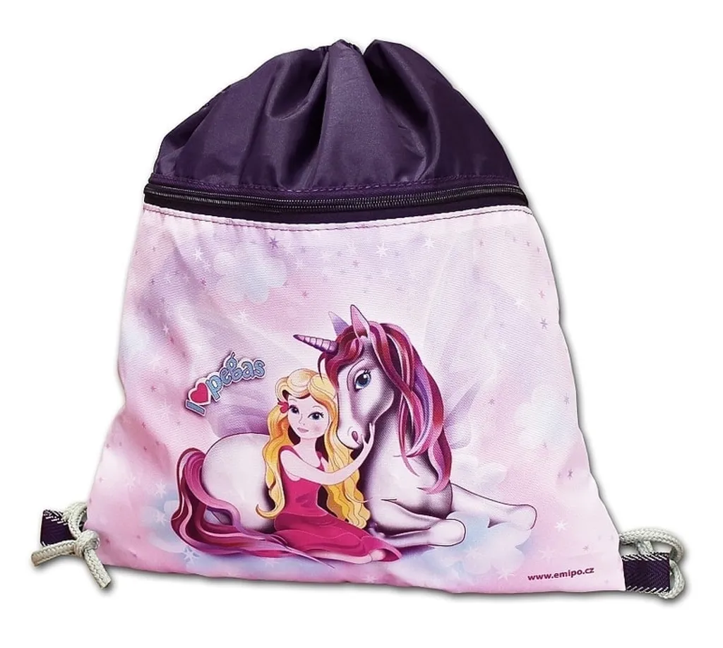 EMIPO Borsa Scolastica Pegasus | Zaino Scuola Elementare Robusto e Chic