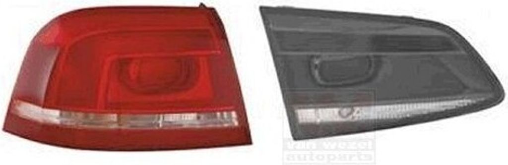 VAN WEZEL 5740935U - OE 3AF945095A Heckleuchte, links, äusserer Teil für Passat (365, 362)