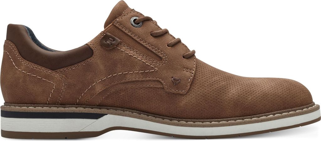 s.Oliver Herren Schnürschuh elegante Halbschuhe 5-13203-44, Größe:42 EU, Farbe:Braun
