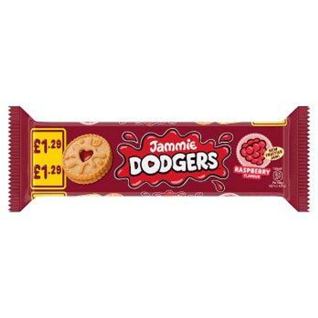 Burton's - Raspberry Jammie Dodgers, 140g