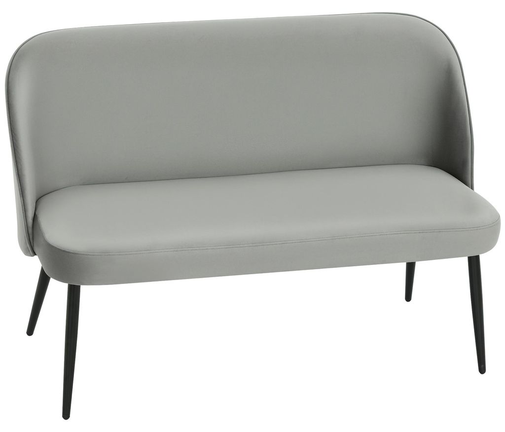 HOMCOM Sofa, 2-zits, kleine bank van 127 cm met Productafbeelding 