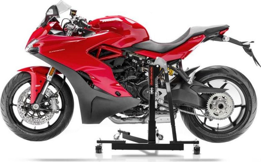 CS Power Evo-Zentralständer für Ducati Supersport/ S 17-21 Schwarz
