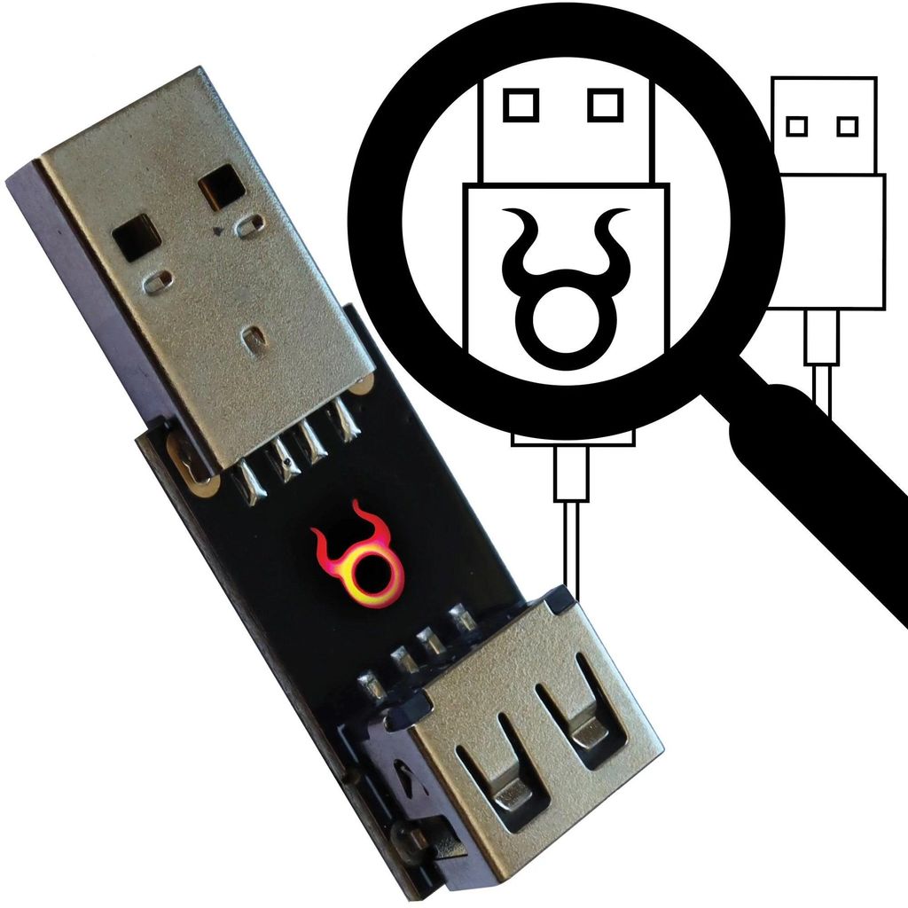 O.MG Kabeldetektor zur Erkennung bösartiger USB-Kabel mit Seitenkanal-Leistungsanalyse