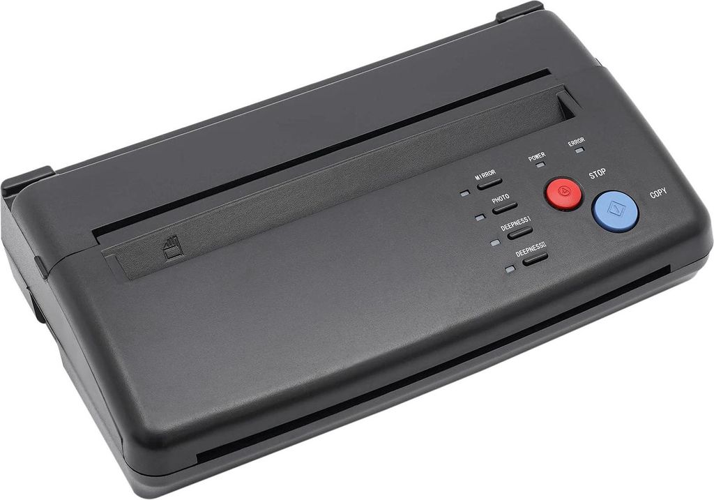 Tattoo Schablonen Transfer Drucker - Kopierer - 220 V - A4 - Effektive Scanbreite 21 cm - Schwarz