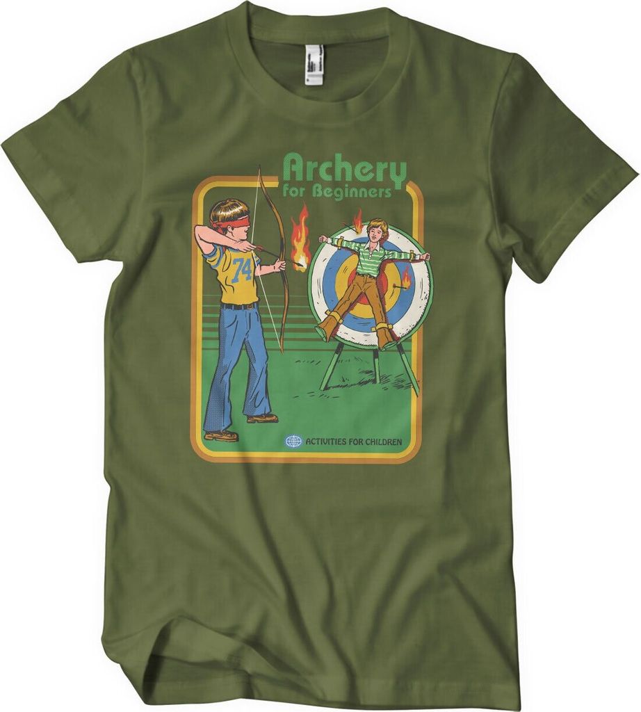 Archery For Beginners T-Shirt - XX-Large - Olive