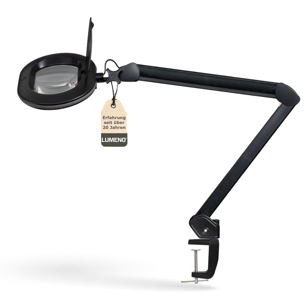 Lumeno 861XSW Lupenleuchte/Arbeitsplatzlampe 60 LEDs ovale Produktbild 
