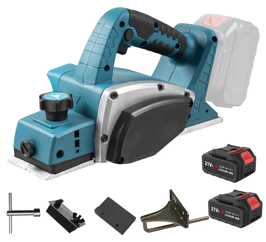 Rabot sans fil Brushless à vitesse variable incluant 2 accumulateurs PRO