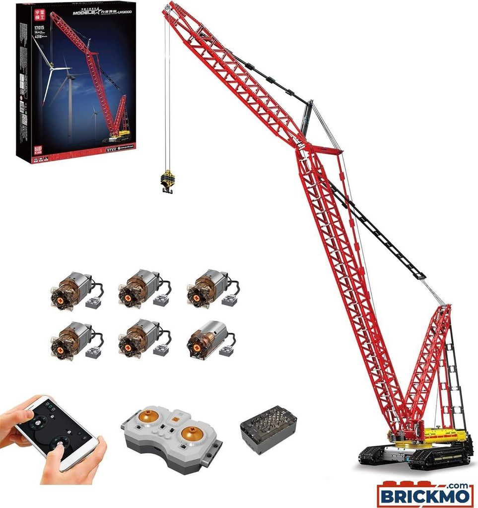 17015 - LR13000 Crane (Mould King) Bloki zaciskowe Zdjęcie produktu 