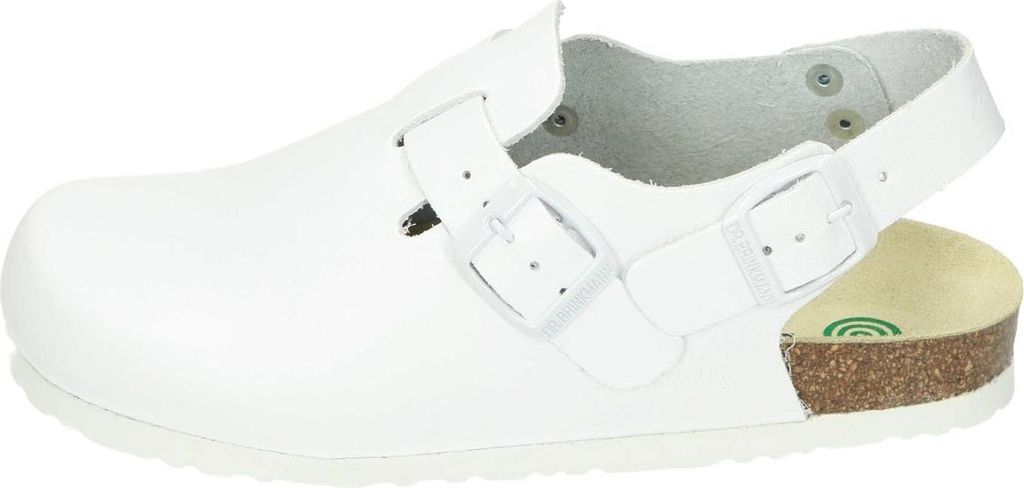 Dr. Brinkmann Nerpio Clogs Gepolstertes, ergonomisches Fußbett, Verstellbarer Fersen- und Spannriemen, Leicht, robust und pflegeleicht
