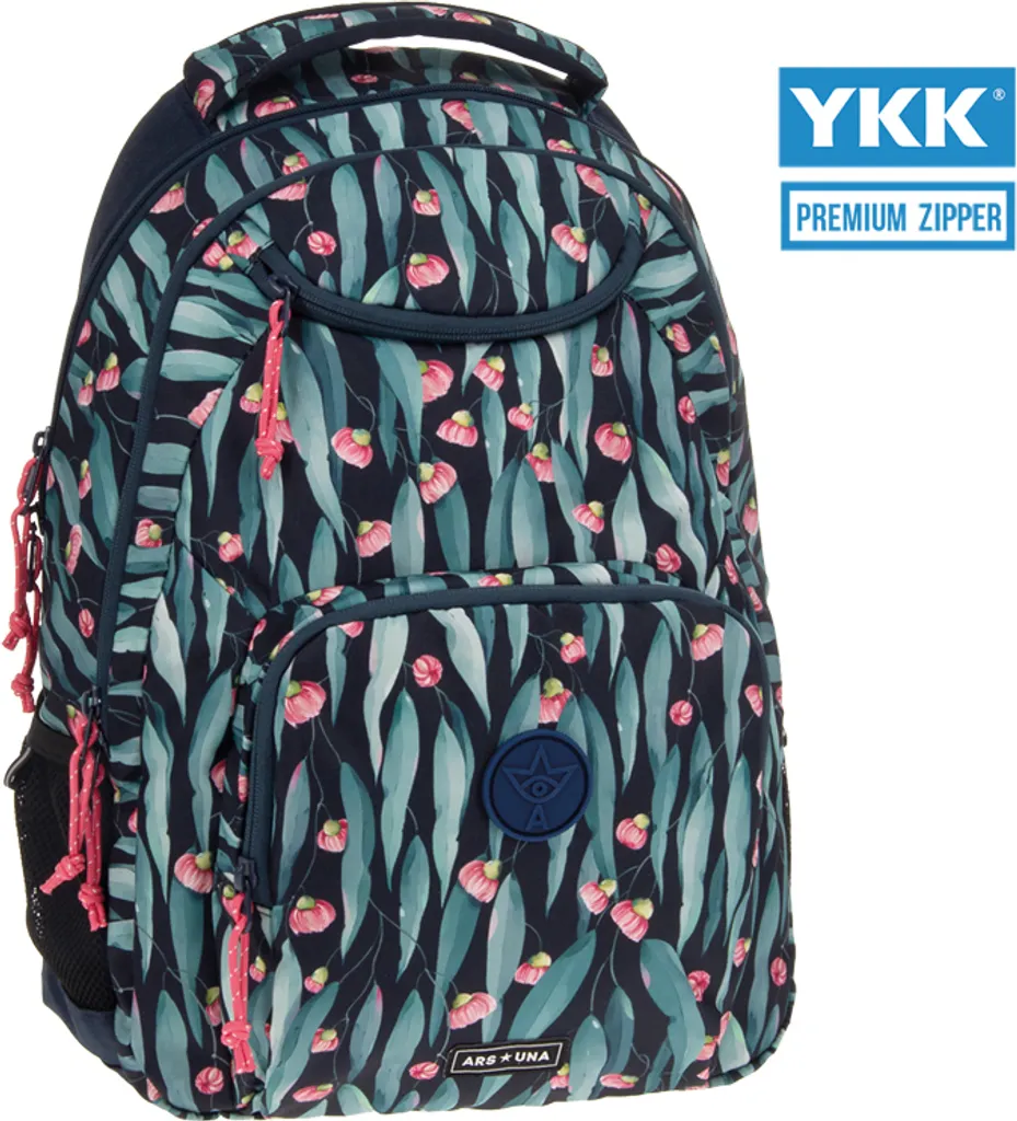 Sac à dos scolaire Eucalyptus pour étudiant avec compartiment ordinateur - 15