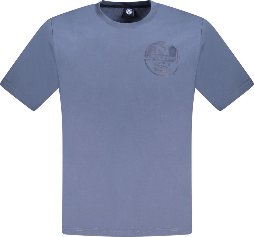 North Sails Herren KURZARM-T-SHIRT Blau 996024000_BL0772 : Größe - S Größe: S
