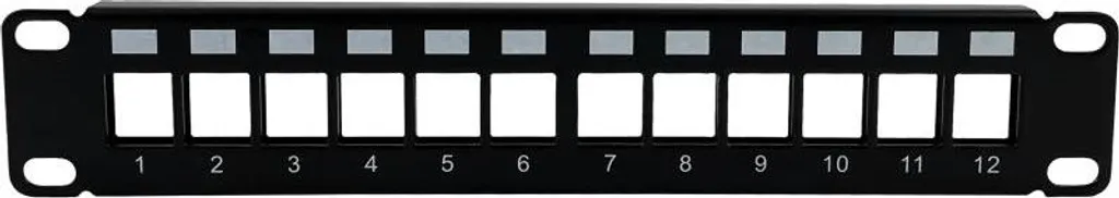 Pannello Permutazione ALANTEC 10" 12 Porte Modulare 1U - Qualità Pro