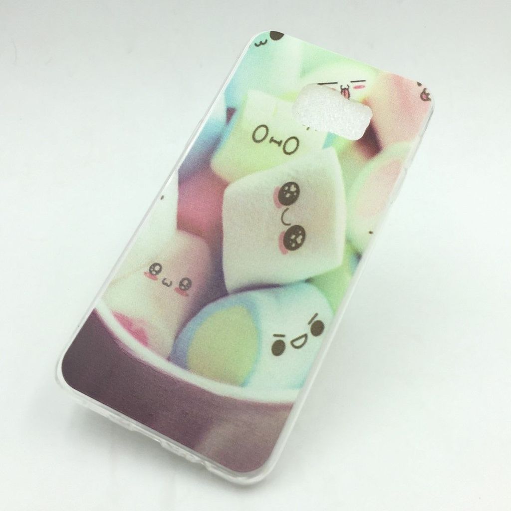 Handyhülle Schutzhülle für Samsung Galaxy S6 Edge Plus Case Cover Bumper Etuis Silikon Mehrfarbig