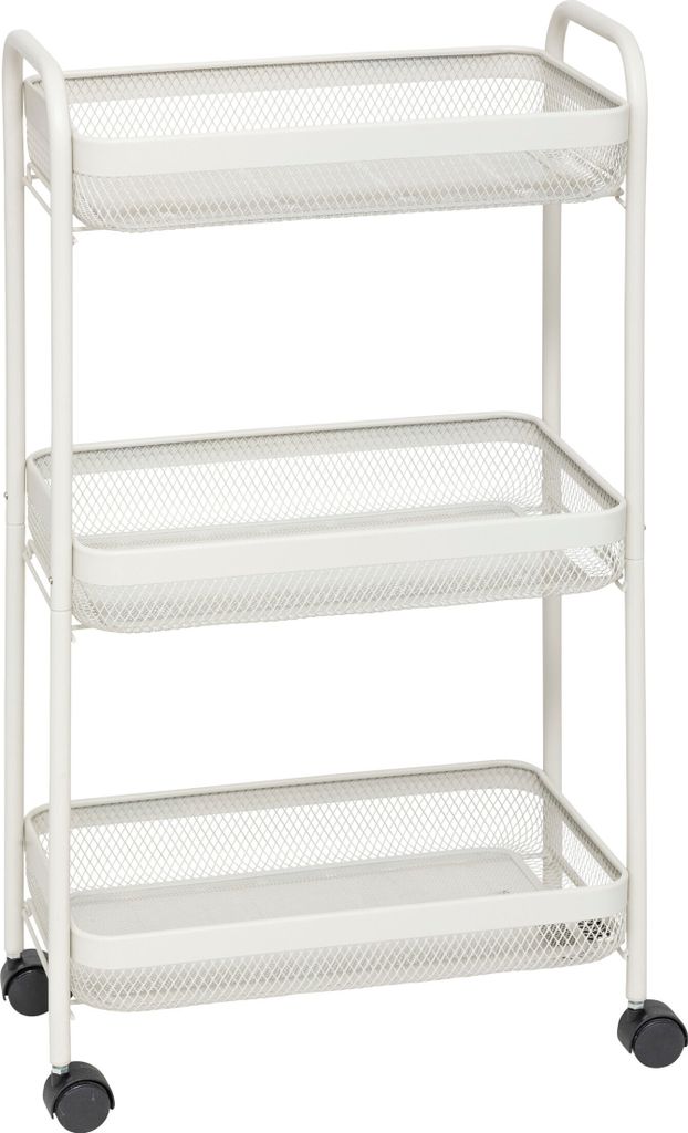 Úzký kuchyňský vozík MAYAJ, 46,5 x 26,5 x 79,6 cm Obrázek produktu 