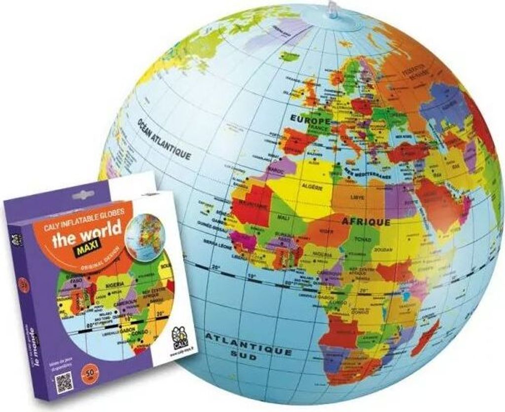 Globe terrestre 50 cm - Monde, ballon Image du produit 