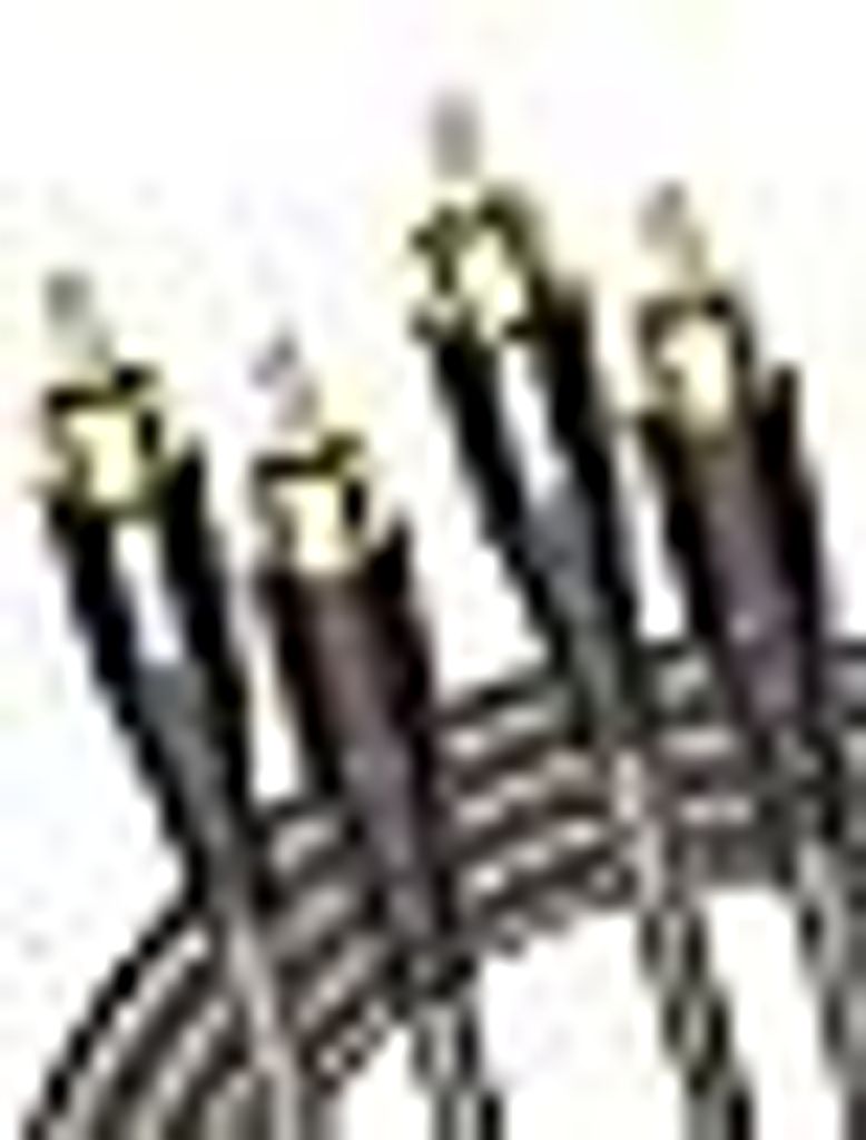 Cinch Audio Kabel 10M, 2x Chinch Stecker zu 2x Chinch Stecker Stereo Audio Subwoofer Kabel HiFi 2 RCA Cable Vergoldet Geflochten für Heimkino, TV,...