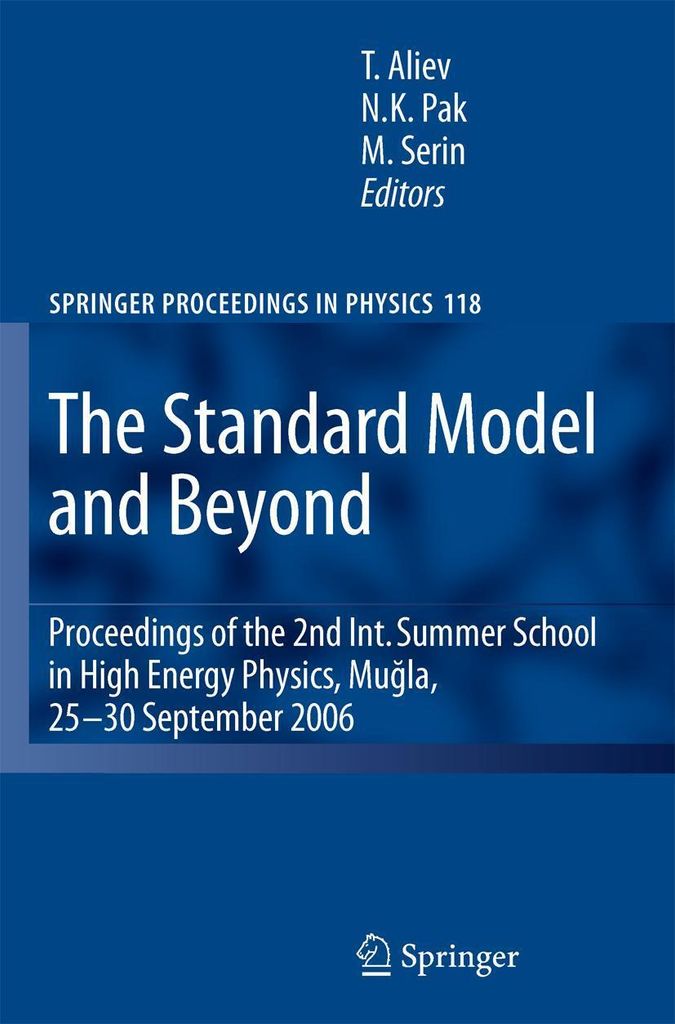 The Standard Model and Beyond