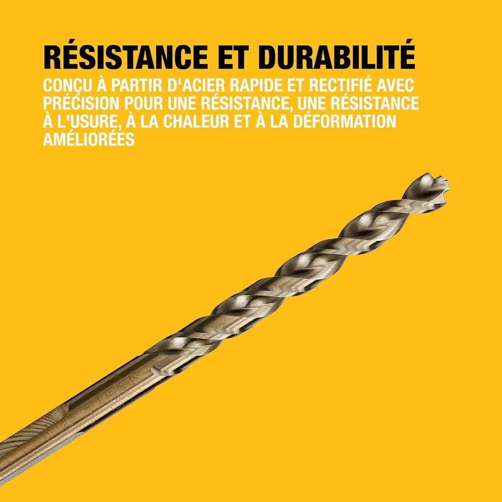 Coffret de 29 Forets Métal DeWALT DT7926 EXTREME 2 pour Perçage Précis - 8