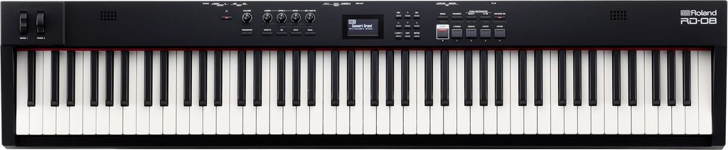 Roland RD-08 Stage Piano mit PHA-4 Tastatur, 88 gewichteten Tasten und Ivory-Feel