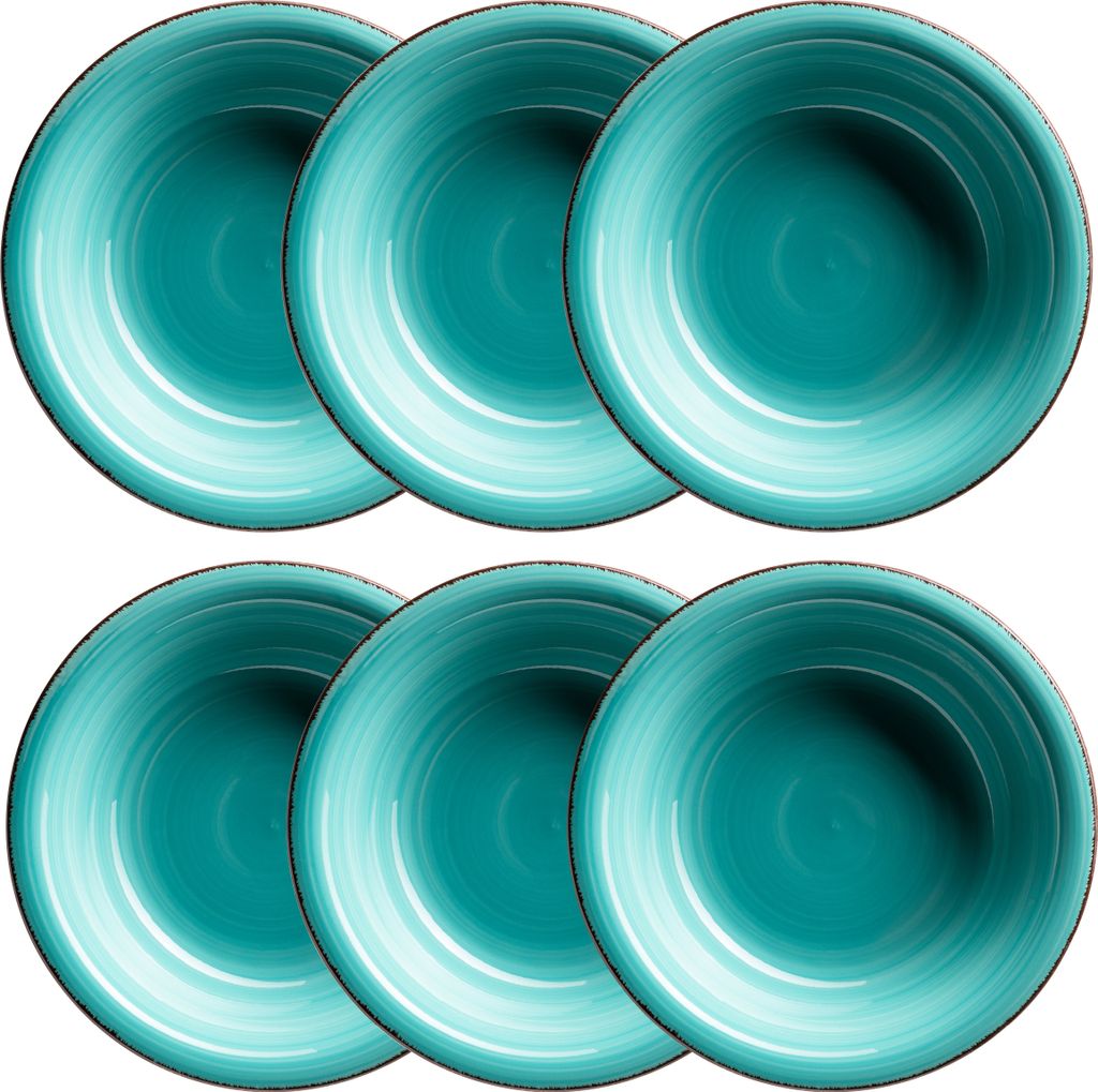 Suppenteller-Set, Steingut Suppenteller-Set, Steingut Produktbild 