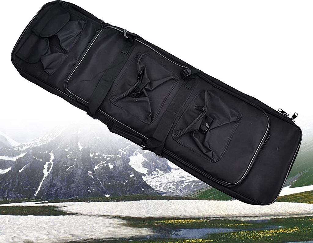 Einsatztasche Taktische Tasche Rucksack Wasserdicht Oxford Stoff Werkzeugtasche 81x24cm Verstellbarer Schultergurt Militär Taschen für Reisen Cam...