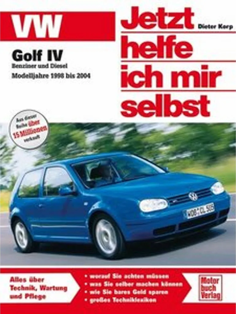 Guide Technique Complet VW Golf IV 1998-2004 Essence et Diesel