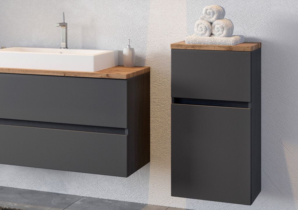 Unterschrank Hängeschrank Badschrank Seitenschrank Beistellschrank "Pienza II"