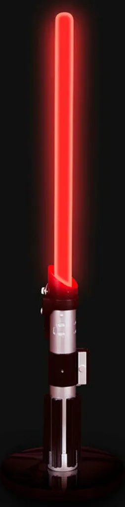 Veilleuse Sabre Laser Darth Vader Ukonic avec Éclairage LED Rouge