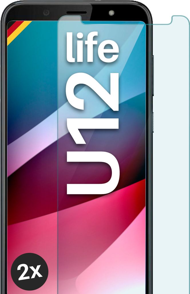 SCHUTZFOLIE FÜR HTC U12 LIFE - ECHTGLAS, Stückzahl:2er Set
