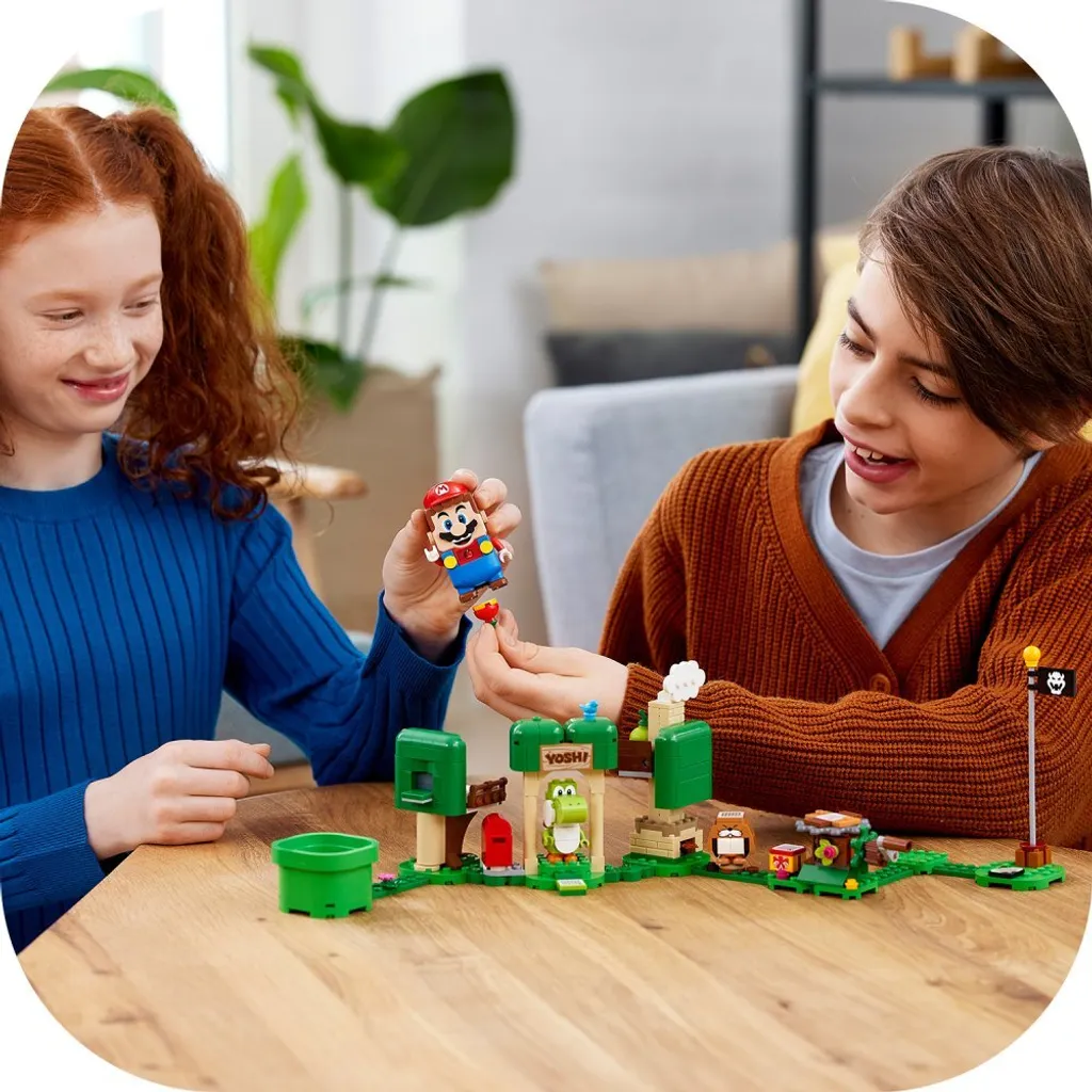 Extension Yoshi's House of Gifts pour agrandir votre Monde LEGO Mario