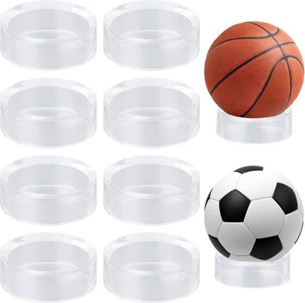 Runde Acryl-Display-Ständer mit Fußstück, Nesting-Buffet-Schmuckringe, Platten-Ständer mit hohem Boden, Schmuckkugeln für Lebensmittel-Tisch-D...