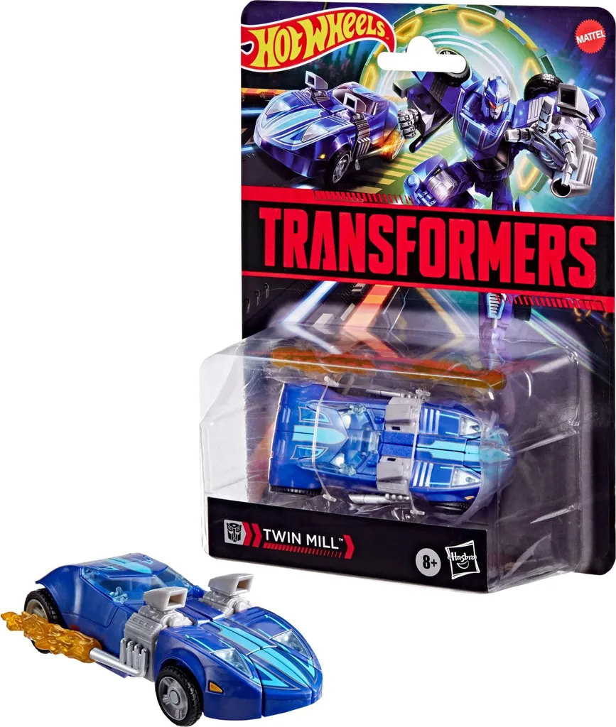 Twin Mill Transformers Hasbro 13 cm : Figurine Articulée et Convertible
