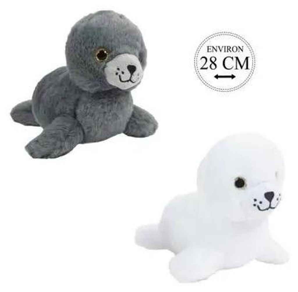 Peluche Bozami « Phoque » 28 cm, assortiment - Ciuciubabka Image du produit 
