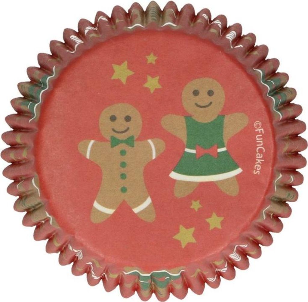 48 Muffin Förmchen Weihnachten Lebkuchen Produktbild 
