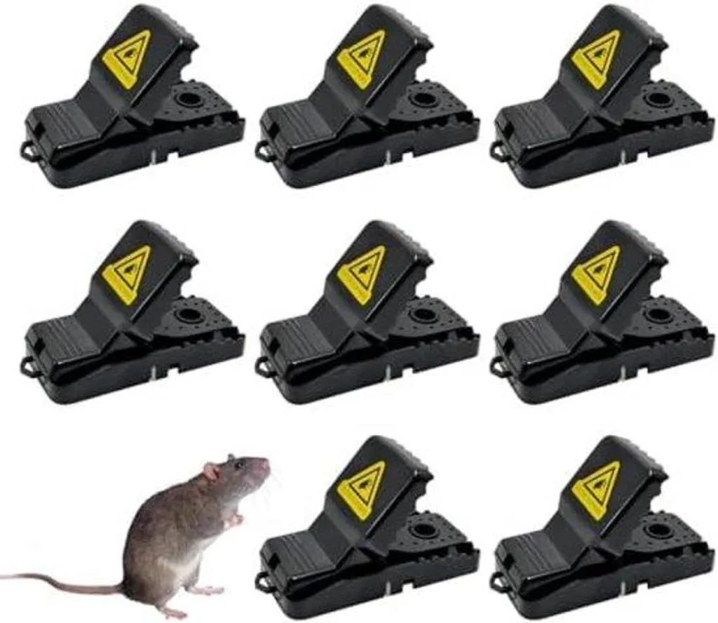 Pièges à souris pour cave et garage lot de 8 solutions contre rongeurs
