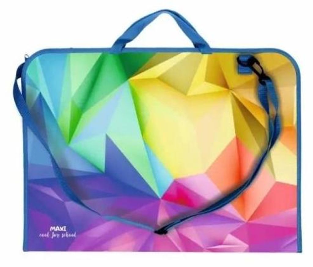 Pochette pour dessins A3 avec motif géométrique - Biurfol Image du produit 