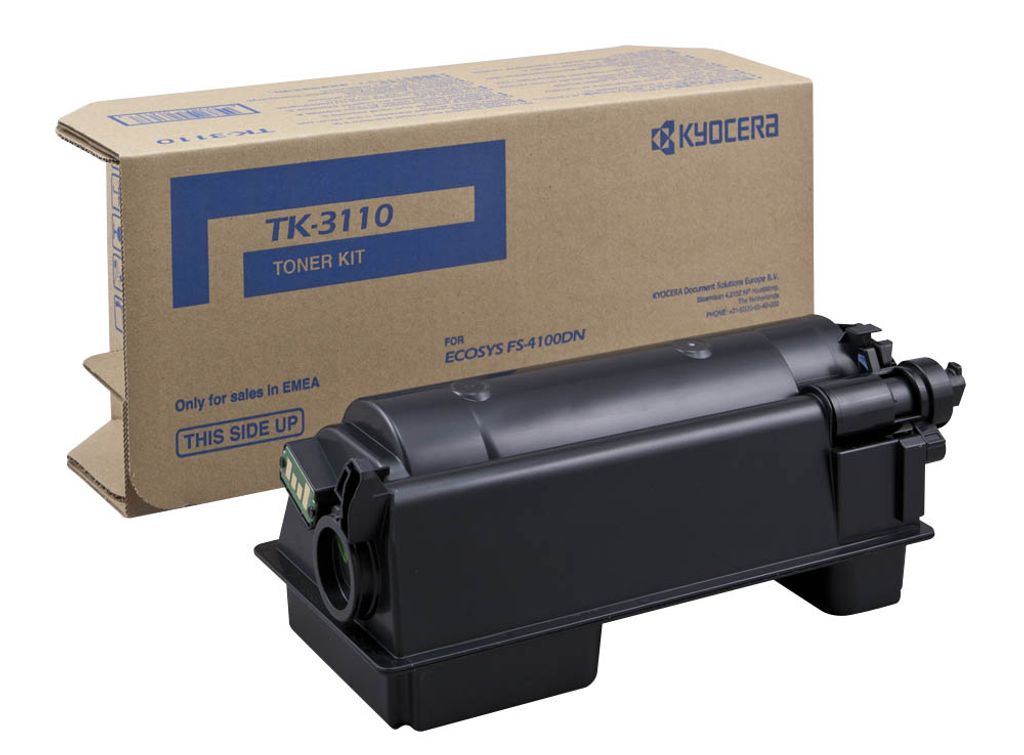 Kyocera TK-3110K Toner Schwarz, Original Premium Cartdrige Produktbild 