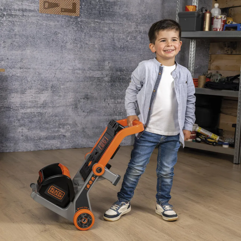 Établi de bricolage enfant Smoby Black & Decker Devil Workmate 3 en 1