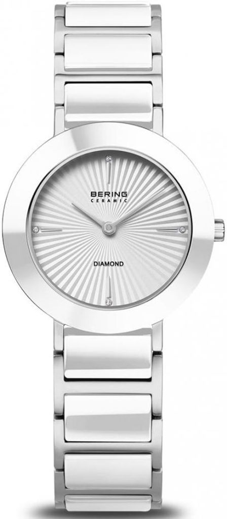 Bering Damenuhr Ceramic weiß 11429-753