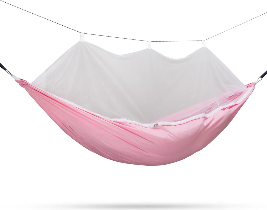 Amaca Travelnet con zanzariera L240 x B140 - Rosa - 1 pers - 1