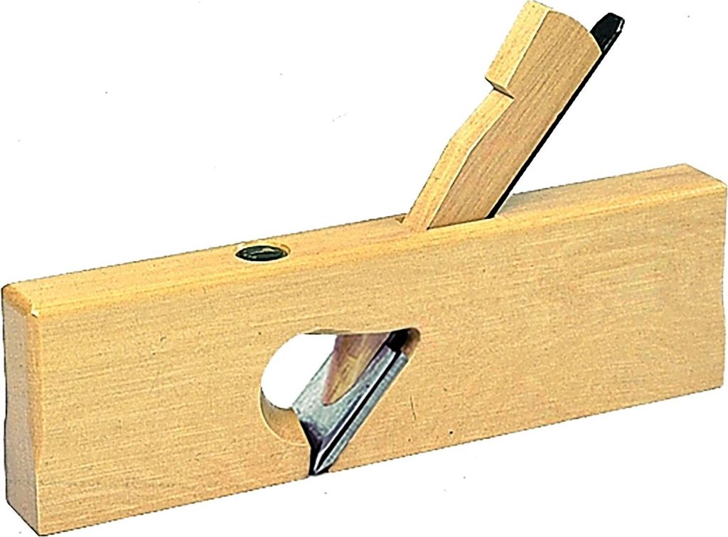 Ulmia Holzhobel Doppel-Simshobel aus Weißbuche/Doppeleisen, zum Aushobeln/Putzen
