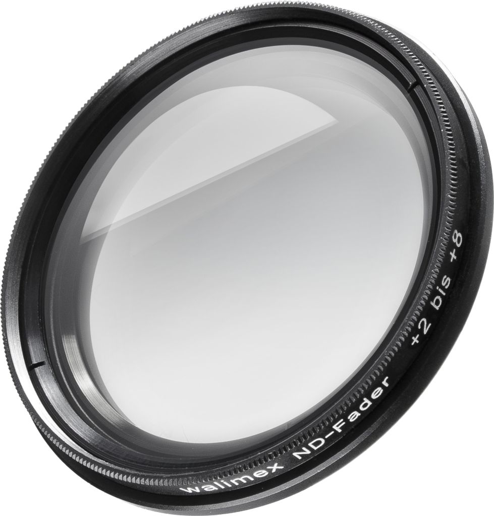 Walimex Graufilter ND-Fader 62mm +2 bis +8 Blenden - Produktbild 