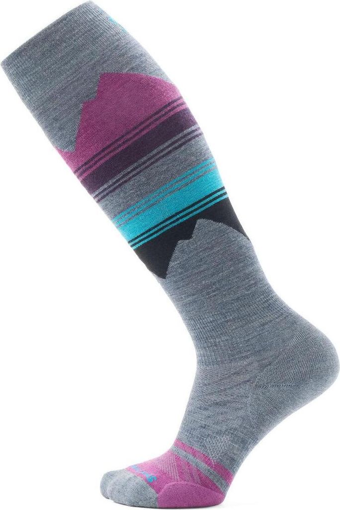 Smartwool Damen Targeted Cushion OTC Skisocken pewter blue 42-45